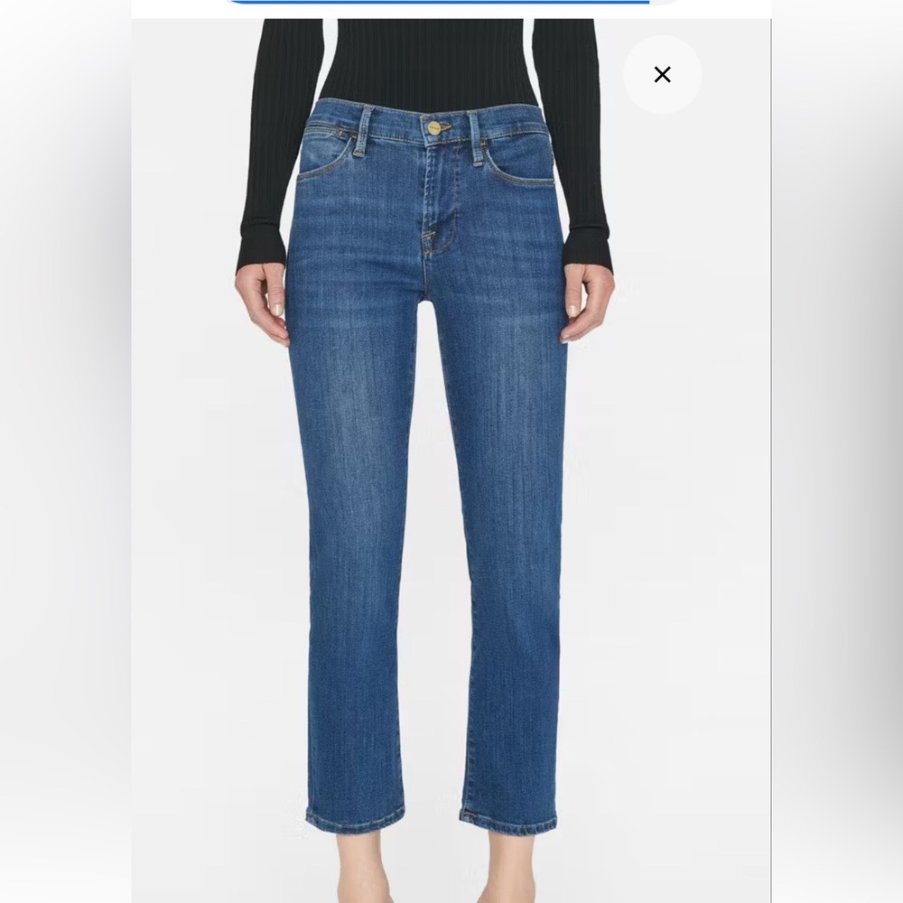 Frame Le high straight jeans size 29